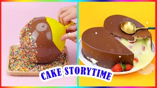 🌈 Cake Storytime 🤫 Telling My Sister She Has A Different Dad 😨 Satisfying Chocolate Cake