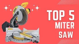 Best Miter Saw 2023|| Top 5 Miter Saw Buying Guide