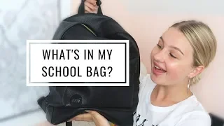 WHAT'S IN MY SCHOOL BAG 2018!