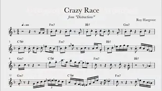 Roy Hargrove - Crazy Race Trumpet Solo Transcription