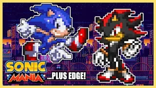 SONIC AND SHADOW TEAM UP!!! Sonic Play's Sonic Mania [COOLER MOD]