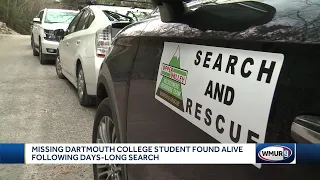 Hiker from Dartmouth College found after 2 nights on mountain