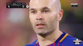 Sevilla vs Barcelona 2-2  highlights and goals 31-3-2018