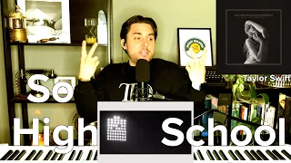 So High School by Taylor Swift - Live Reaction FULLY UNPACKED