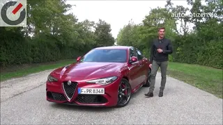 Alfa Romeo Giulia Quadrifoglio 375 kW / 510 PS: Test / Fahrbericht / Review