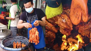 Most Traditional Clay Jar Cooking in Bangkok! Charcoal-Fired Clay Oven Roasted Chicken & Pork Belly