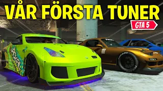 GTA ONLINE - KÖPER VÅR FÖRSTA RIKTIGA STREET RACE BIL FÖR $1 MILJON *LOS SANTOS TUNERS UPDATE*