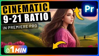 How to do CINEMATIC 21 9 Aspect Ratio in Premiere Pro