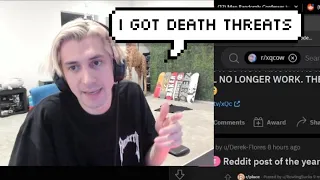 xQc says he got death threats about r/Place last year