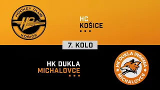 7.kolo HC Košice - Dukla Michalovce HIGHLIGHTS