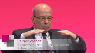 dbb Jahrestagung 2015 - Podiumsdiskussion "Gewalt im öffentlichen Dienst"