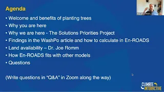 A Trillion Trees: Calculating the Mitigation Potential in the En-ROADS Simulator