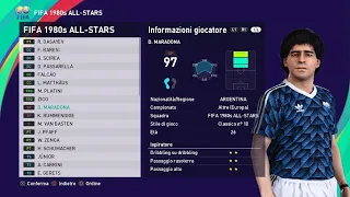 eFootball PES 2021: FIFA 1980s ALL-STARS classic team (PS5PS4PC)