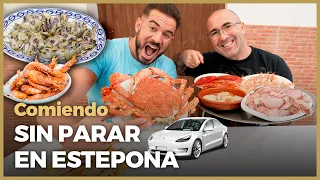 MARISCO para 6 PERSONAS y TODOS los POSTRES.. Pudimos? - La Ruta Gastronómica de la COSTA del SOL