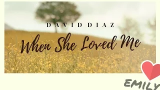 When She Loved Me (From "Toy Story 2") (Lyric Video) - David Diaz