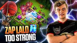 PRO PLAYER DOMINATES IN LEGENDS LEAGUE WITH ZAP LALO PERFECT DAY | CLASH OF CLANS