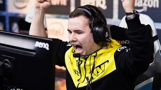 NaVi winning mirage vs Astralis (ELEAGUE Major)