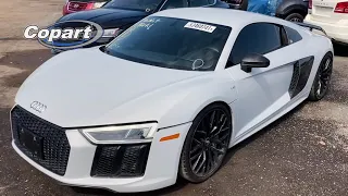 2017 Audi R8 5.2 Plus Quattro SOLD! | Copart Canada