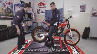 Setting a Beta Trials Bike up for an Event Part 1