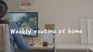 Vlog) Things I really do during the week at home