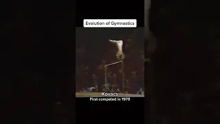 Evolution of the Kovacs 🤯 #gymnast #olympics #gymnastics #evolution #sports #olympic #thenvsnow #d1