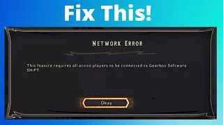 Tiny Tina's Wonderlands: Fix Network Connection Error | Network Error