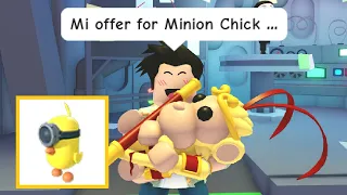 mi oferta por Nuevo Minion Pollo en Adopt Me ...