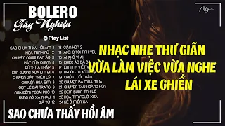 Bolero Gây Nghiện l Quán Cafe Thư Giãn l Tài Xế Ghiền ❖ SAO CHƯA THẤY HỒI ÂM l Nguyệt Nga, Phi Long