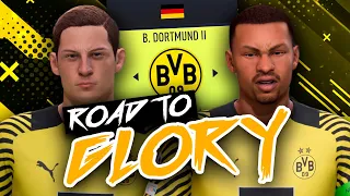 Reconstruyo al Borussia Dortmund II y encuentro al nuevo Haaland... | FIFA 22 Road To Glory