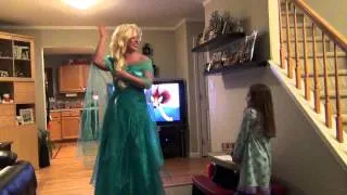 Surprising our daughter McKensie with a trip to Disney World by Queen Elsa from Frozen