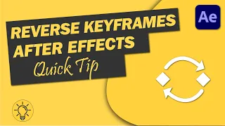 Time reverse Keyframes in After Effects | Reverse Action in After Effects Tutorials | Quick Tip