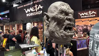 SDCC 2018 Weta Workshop Traditional Sculpting