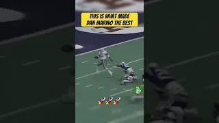 This is what made Dan Marino the Best