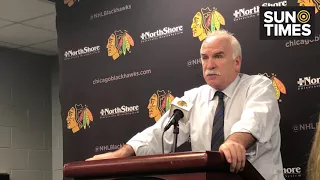 Joel Quenneville reacts to the Blackhawks latest loss | Chicago.SunTimes.com