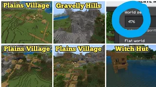 Minecraft 1.20 Seed 3 Huge Village And Witch Hut Near Spawn