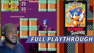 Sonic the Hedgehog 1 Full Playthrough | Retro Gamer | Livestream | Sega Genesis Mega Drive