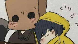 Mono x Six little nightmares 2 love story  ep 1 I fnpytkakashikun