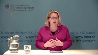 Svenja Schulze Live-Fragerunde im Netz - Plastikverbot, Klimawandel, Nitrat, CO2, kritische Fragen