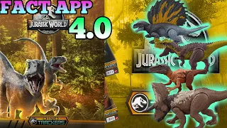 Jurassic World Dinotracker 2023 Fact App Scan Codes All Dinosaurs Strike Attack Zuniceratops