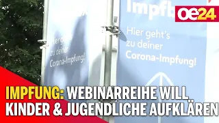 Impfung: Webinarreihe will Kinder Jugendliche aufklären