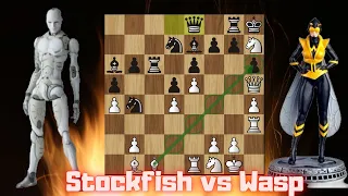 French Defense Madness - Stockfish Classic vs Wasp - CCC Season 15-Computer Blitz Madness Tournament