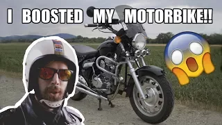 I BOOSTED MY MOTORBIKE !! | #KEEWAY