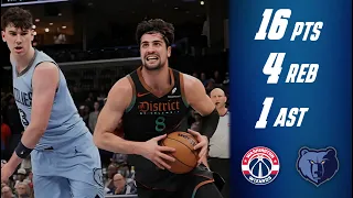 דני אבדיה נגד ממפיס גריזליס (Deni Avdija vs memphis grizzlies) 13.3