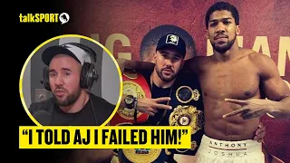 IT DIDN'T WORK! 👎 Angel Fernandez looks back at time with Anthony Joshua during Usyk defeats!