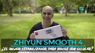 Zhiyun Smooth 4 - ¿El mejor estabilizador para videos con celular? Análisis Completo