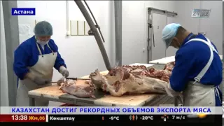 Казахстан достиг рекордных объемов экспорта мяса