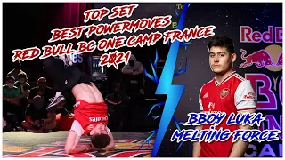⭐BBOY LUKA - TOP SET BEST POWERMOVES ⭐ RED BULL BC ONE CAMP FRANCE