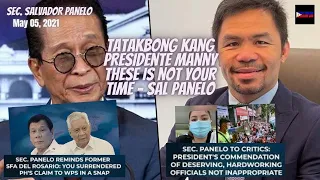 Sec. Salvador Panelo  / May 5, 2021