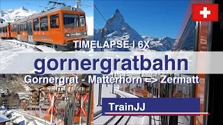 Gornergrat - Zermatt Switzerland | Time lapse | GGB - Gornergratbahn Schweiz - Matterhorn Railway
