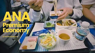 Flying ANA Premium Economy l LAX to Narita, Japan